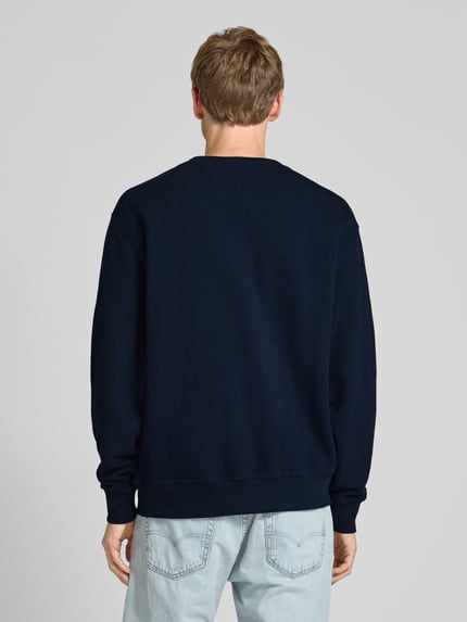 Tommy Jeans Regular fit sweatshirt van puur katoen Marineblauw - 5
