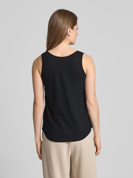 DRYKORN Top met bandjes en ronde hals, model 'SAIMI' Zwart - 5