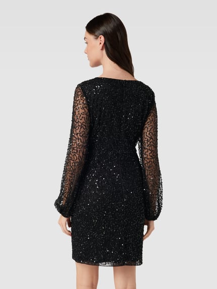Jake*s Cocktail Cocktailkleid mit Paillettenbesatz Black 5