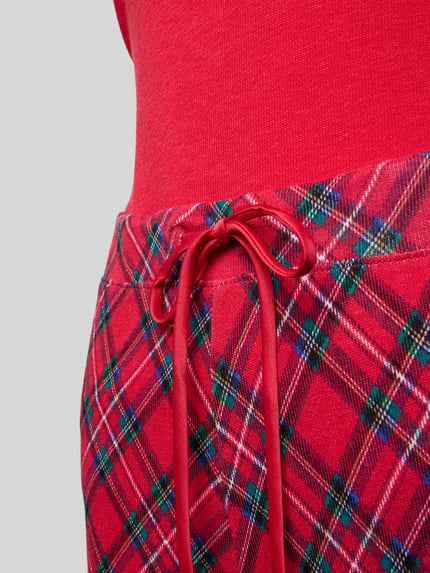 Lauren Ralph Lauren Relaxed fit pyjama met viscose Rood - 2