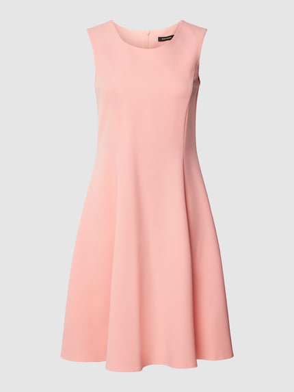 MORE & MORE Knielanges Kleid mit breiten Trägern Lachs 2