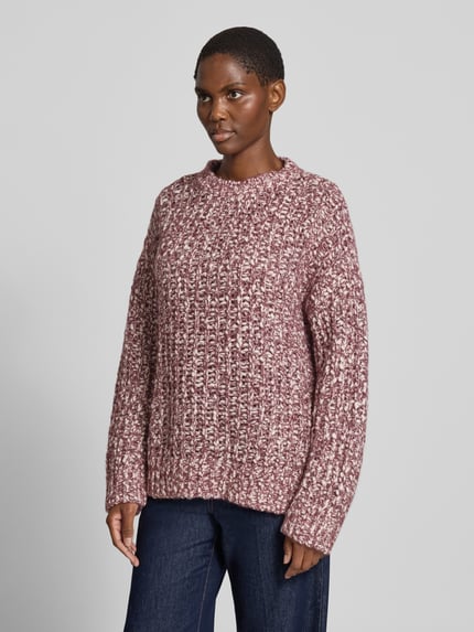 BOSS Orange Pullover aus Woll-Alpaka-Mix Modell 'C_Flocasia' Bordeaux 4