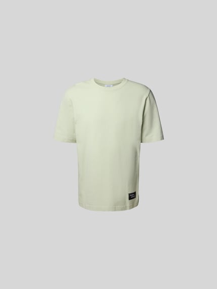 MAISON KITSUNÉ Regular Fit T-Shirt aus reiner Baumwolle Mint 2