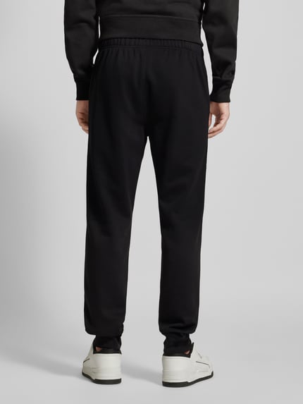 Champion Regular Fit Sweatpants mit Logo-Stitching Black 5