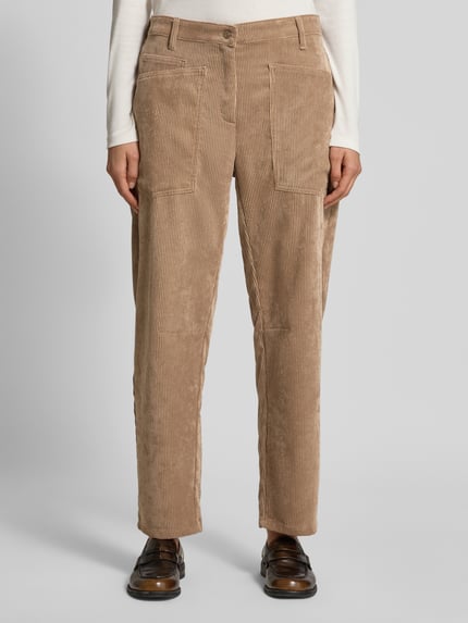 CAMBIO Barrel Fit Cordhose Modell 'OCEAN' Camel 4