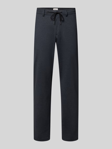 Brax Tapered Fit Jogpants mit Viskose-Anteil Modell 'Phil' Marine 2
