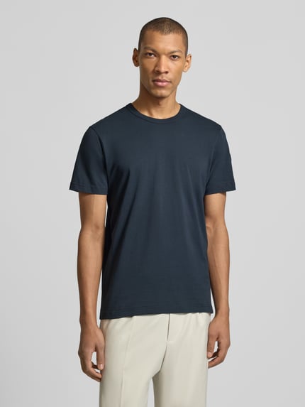 Colmar Originals T-shirt o kroju regular fit z bawełny Granatowy 4