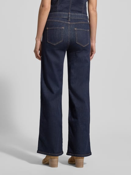Soyaconcept Wide fit Jeans in 5-pocketmodel Model 'Kimberly' Marineblauw - 5