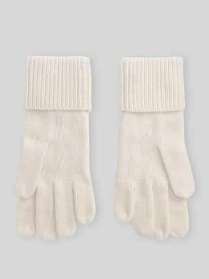 Lauren Ralph Lauren Handschuhe mit Logo-Stitching Offwhite 2