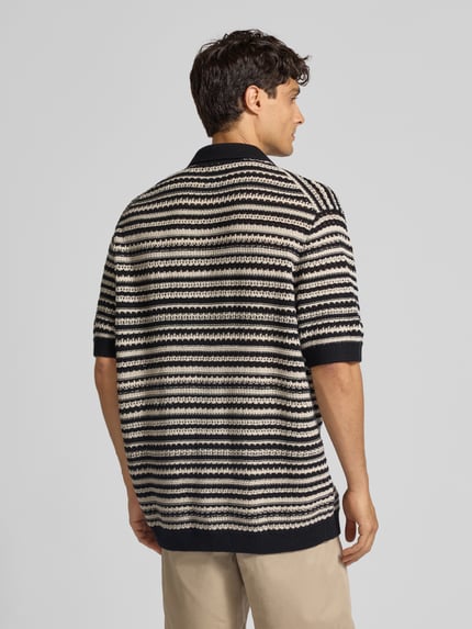 MCNEAL Loose Fit Strickjacke mit 1/2-Arm Black 5