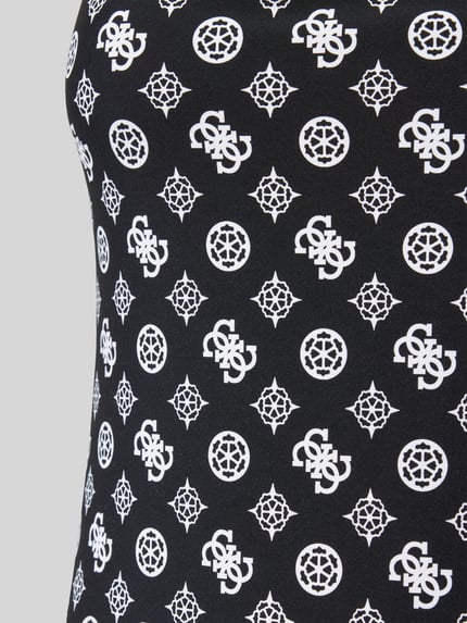 GUESS Badeanzug mit verstellbaren Trägern Modell 'ONE PIECE' Black 2