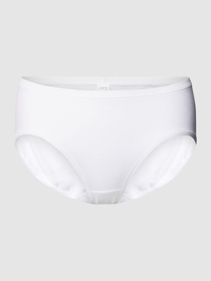 Mey Slip met fijn borduursel Wit - 1