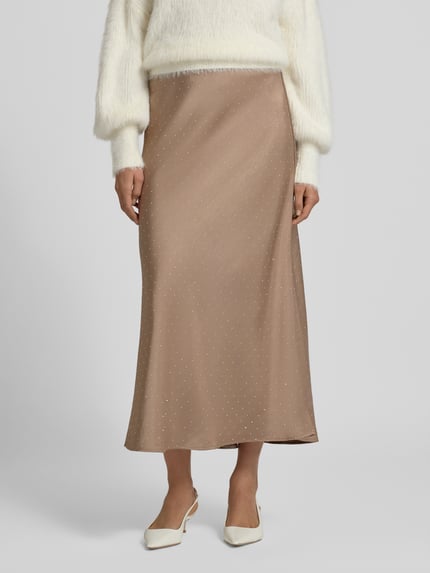 Neo Noir Maxirok met elastische band Beige - 4