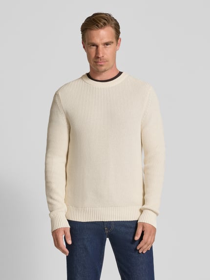 MCNEAL Strickpullover mit Rundhalsausschnitt Ecru 4