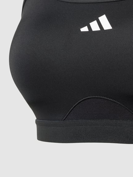 adidas Training Bustier met labelprint Zwart - 2