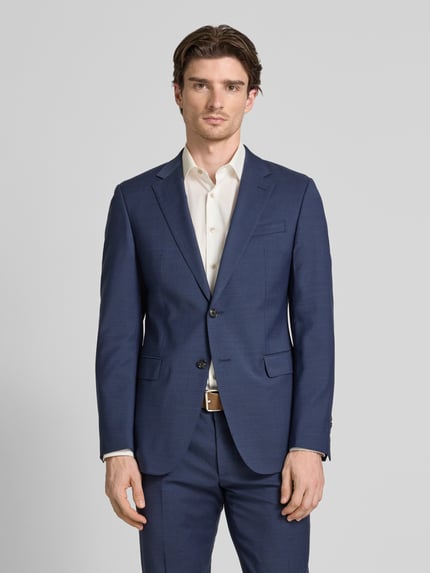 JOOP! COLLECTION Marynarka na 2 guziki z dodatkiem wełny Model „Herby” Granatowy 4