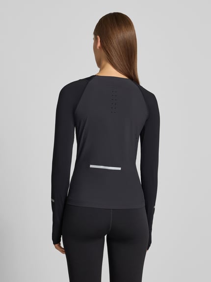 adidas Training Slim fit sport-shirt met lange mouwen met reflecterende details model 'adi365' Zwart - 5