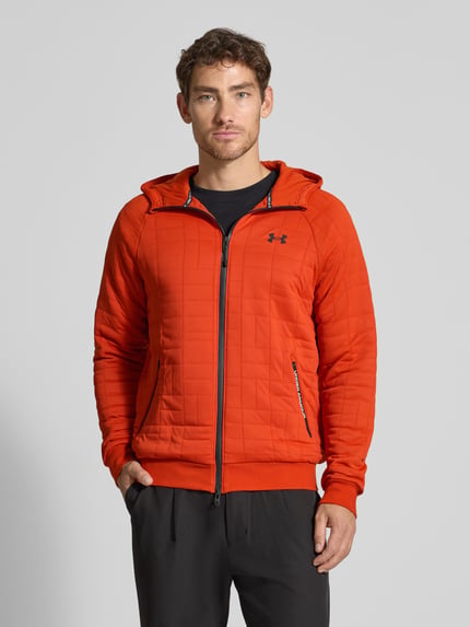 Under Armour Sweatjacke mit Reißverschluss Hellrot 4