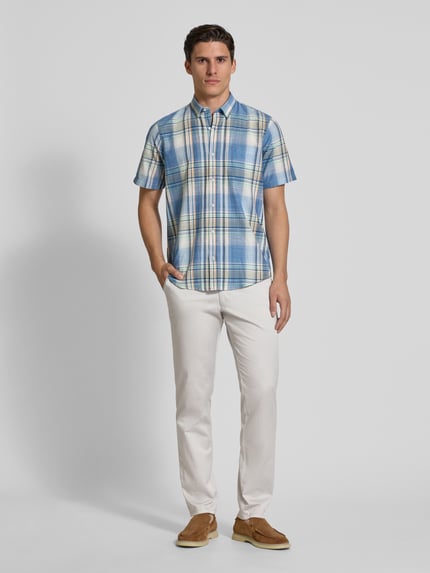 Christian Berg Men Regular fit chino met steekzakken Lichtgrijs - 1