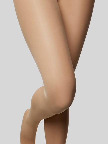 camano 20 DEN Strumpfhosen mit elastischem Bund Modell 'Basic' im 2er-Pack Beige 3