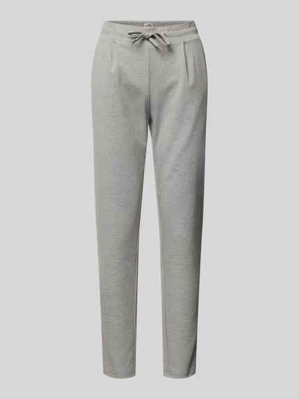 Sweatpants met tunnelkoord, model 'KATE' Shop The Look MANNEQUINE
