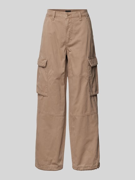 Silver Jeans Cargohose mit aufgesetzten Taschen Taupe 2
