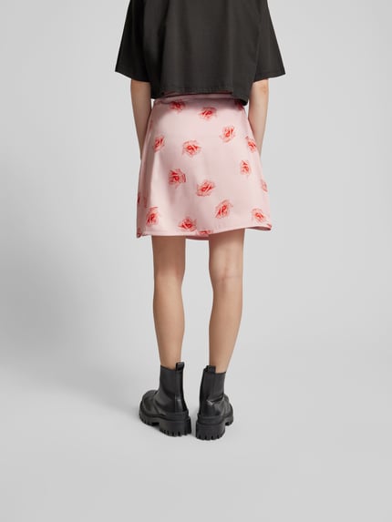 Kenzo minirok met motiefprint Roze - 5