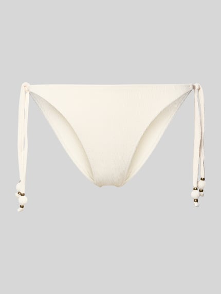 Produktfoto, figi bikini z mieszanki materiałów z dodatkiem streczu, dopasowany krój, detal z logo, model 'MASSA' od Banana Moon