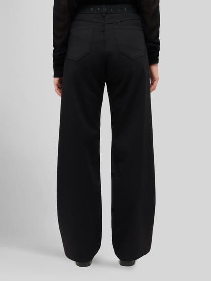 ANGELS Wide Leg Jeans aus Lyocell-Mix Modell 'Liz Sporty' Black 5