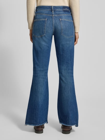 CAMBIO Flared jeans met 5-pocketmodel, model 'FABIENNE' Blauw - 5