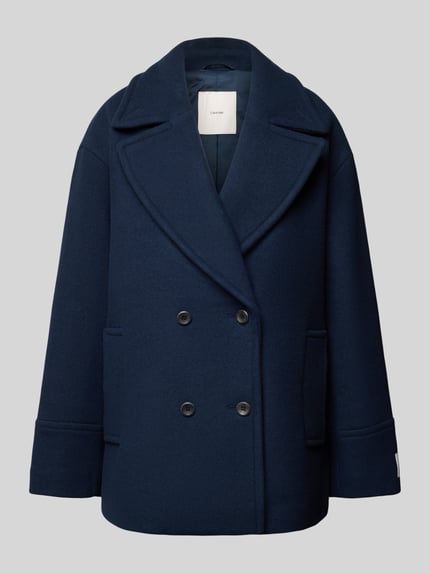Calvin Klein Womenswear Jacke aus Woll-Mix Marine 2