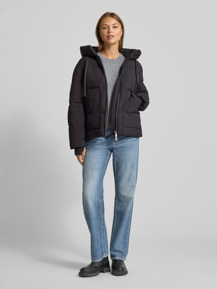MOS MOSH Steppjacke mit Kapuze Modell 'Ollie' Anthrazit 1