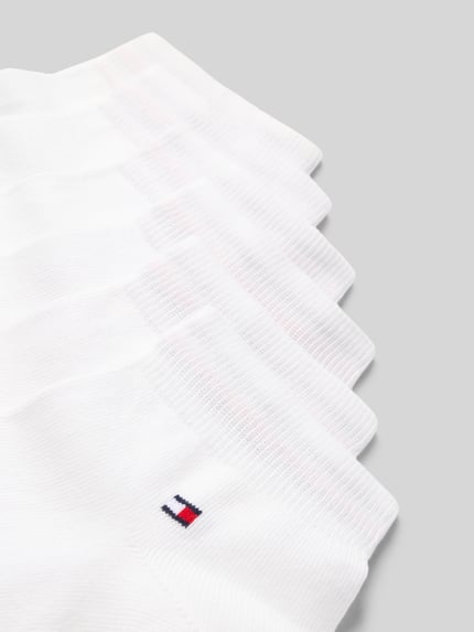 Tommy Hilfiger Socken aus Baumwoll-MIx im 6er-Pack Modell 'QUARTER 6P' Weiss 1