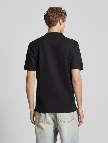 JACK & JONES Poloshirt mit Label-Stitching Modell 'AUSTIN' Black 5