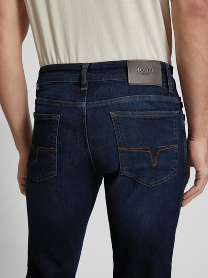 JOOP! JEANS Jeansy o kroju nowoczesnym w 5 kieszeni model 'Mitch' Ciemnoniebieski 3