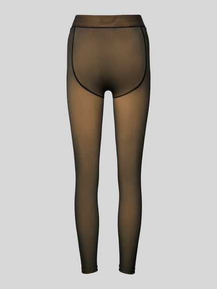 MAGIC Bodyfashion Legginsy termiczne z podszewką z polaru Model 'MAGIC LEGGING' Czarny 3