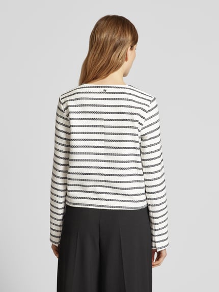 COMMA Blazer mit durchgehender Knopfleiste Offwhite 5