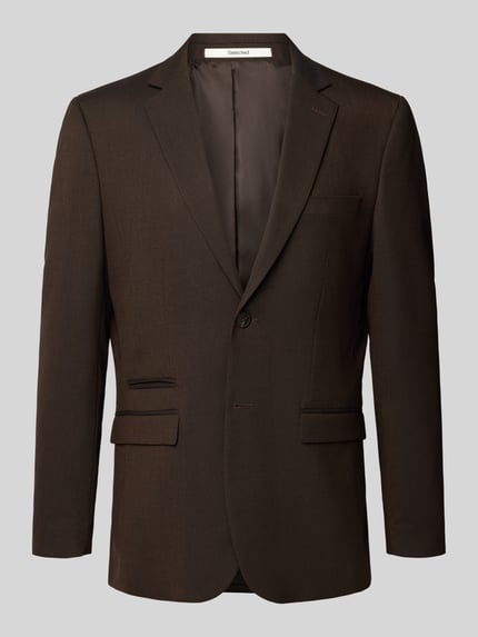 Slim Fit Anzugsakko mit Woll-Anteil Modell 'NEIL' Shop The Look MANNEQUINE