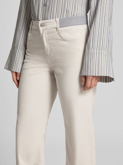 ANGELS Caprijeans mit elastischem Bund Modell 'Linn' Hellgrau 3
