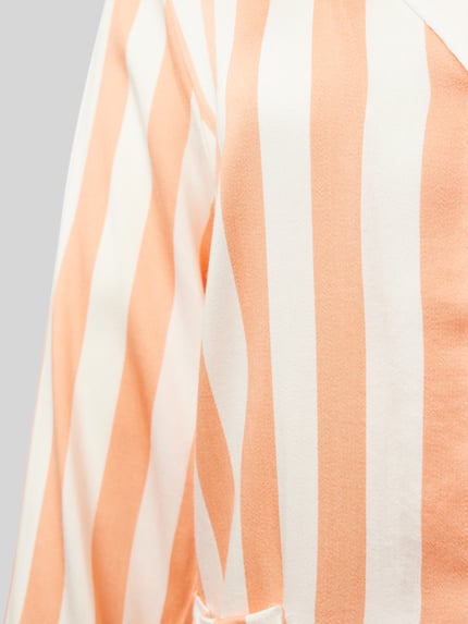 CCDK Copenhagen Pyjama-Oberteil mit Resortkragen Modell 'Saga' Koralle 2