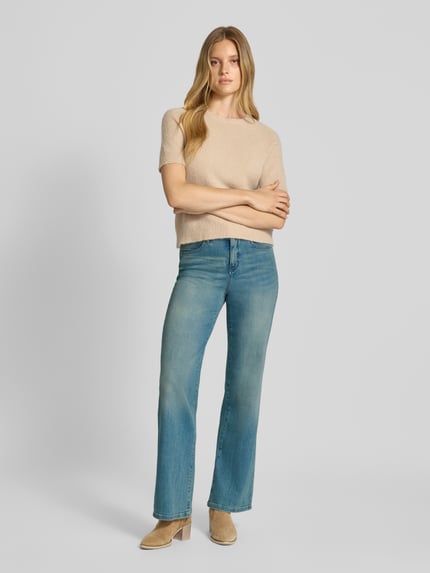 OPUS PANTS Jeans in used-look, model 'Melly Modern' Lichtblauw - 1