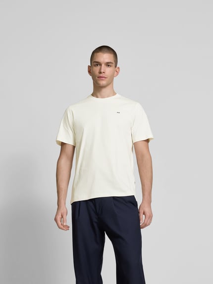 Wood Wood T-Shirt aus reiner Baumwolle Weiss 4