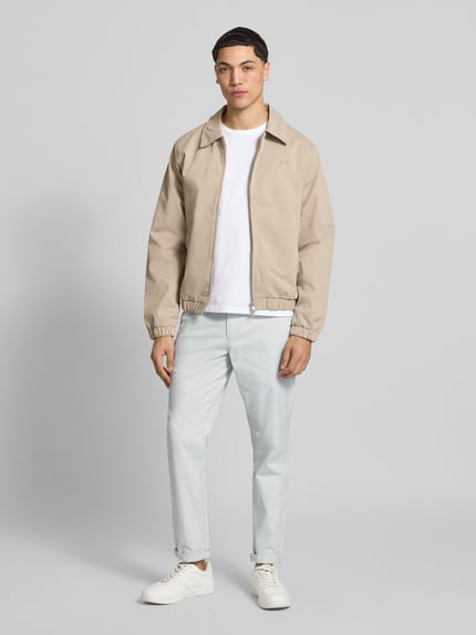 JACK & JONES Spodnie materiałowe o kroju regular fit z Mieszanka bawełny Model 'MARCO FURY' Jasnoniebieski 1