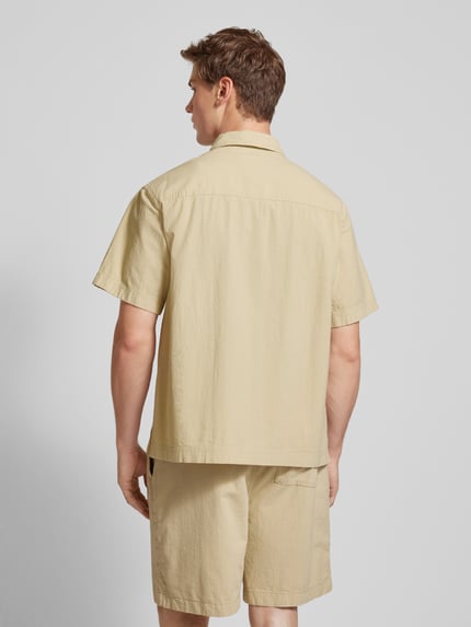 Calvin Klein Jeans Koszula casualowa o kroju regular fit z kieszenią na piersi Beżowy 5