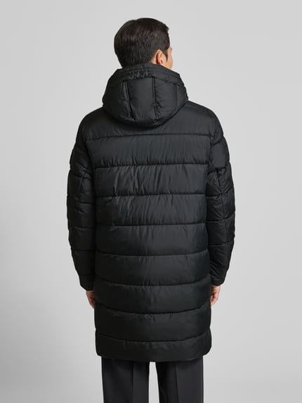 Tom Tailor Regular Fit Steppmantel mit Kapuze Black 5