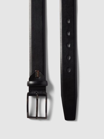 LLOYD Men's Belts Gürtel aus beschichtetem Leder Black 3