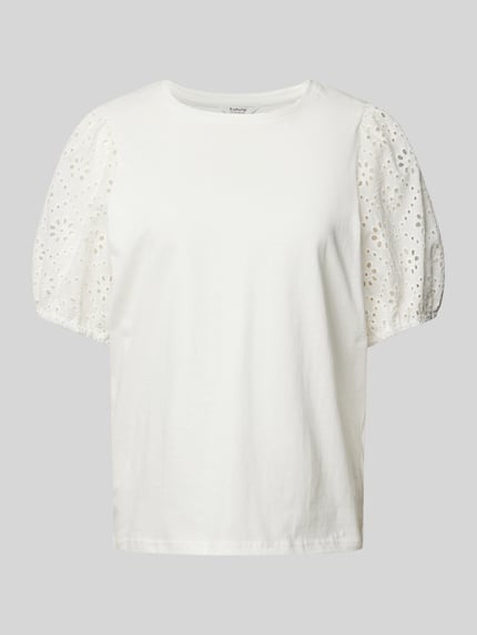 b.young T-Shirt mit 1/2-Ärmel Offwhite 2