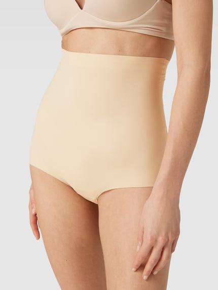 MAGIC Bodyfashion Shaping slip met elastische band, model 'Maxi Sexy Hi-Brief' Beige - 3