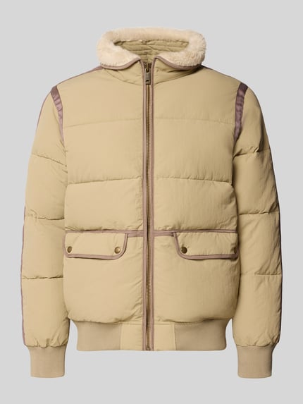 Scotch & Soda Regular Fit Steppjacke mit Teddykragen Lind 2