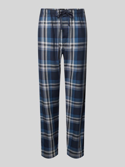 SCHIESSER Pyjama-Hose mit Eingrifftaschen Dunkelblau 1